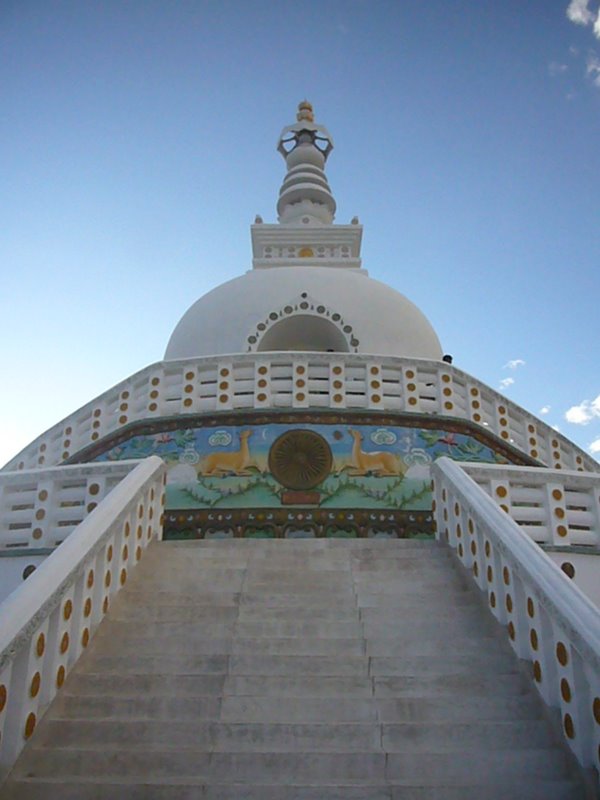Travel - India - Ladakh - Shanti Stupa